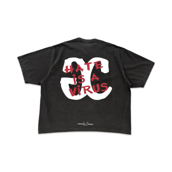 GC HATE IS A VIRUS BOXY TEE
