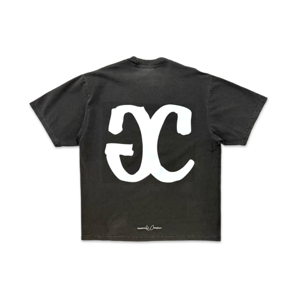 GC WHITE LOGO OVERSIZED TEE